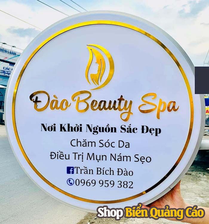 biển hiệu spa